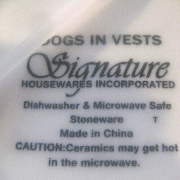 Jingle & Joy NEW Nesting Bowls DOGS IN VESTS 3 Pce Serving Snack Holidays NWT - Picture 5 of 5